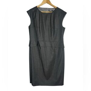 Boss Charcoal Midi Dress